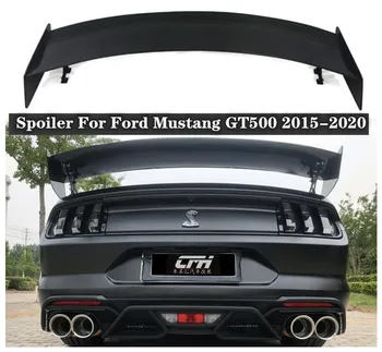 Aukštos kokybės ABS Dervos & Anglies Pluošto Galinis Kamieno Lūpų Spoileris Sparnas Tinka Ford Mustang GT500-2020 M. GT Stilius