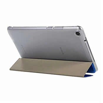 Funda Huawei MediaPad M3 Lite 8.0 8.4 BTV-W09/DL09 NKP-W09/L09/AL00 Tablet Atveju Stovo Laikiklį Plonas Flip Cover + Grūdintas Stiklas