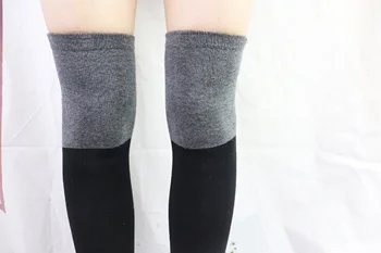 Žiemos ponios sexy kojinės spalvų atitikimo kelio kojinės šiltos žiemos kojinių medvilnės kojinės minkštas patogus ir įdomus kojinės gir