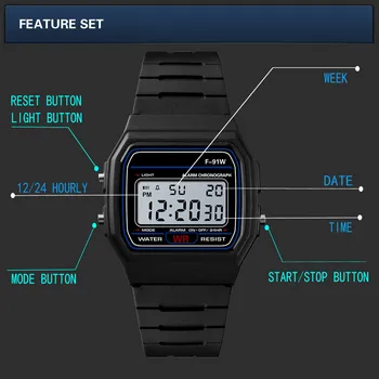 Prabangių Vyrų Analoginis Skaitmeninis Karinės Sporto LED Vandeniui Riešo Žiūrėti atsparus Vandeniui Silikonas, Elektroniniai Laikrodžiai Elektroninis Laikrodis