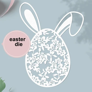 Top Išraiška Amatų metalo pjovimo miršta cut mirti pelėsių Easter Bunny kiaušinių užrašų knygelė popieriaus peilio formos ašmenys punch trafaretai miršta