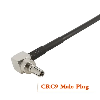 1Pcs CRC9 Male Plug stačiu Kampu į N Male Plug Galiuku Kabelis RG174 RF, Coaxial Vielos Jungtis 3G USB Modemas HUAWEI 10CM-1M