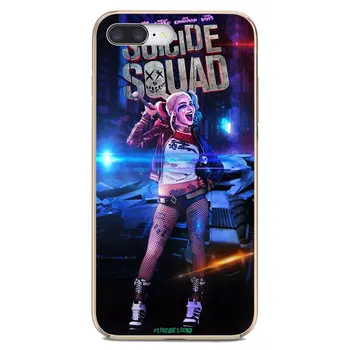 Savižudžių Būrys-A-Harley-S-Quinn-E-Joker Telefono Dangtelį Samsung Galaxy S7 S8 S9 S10E S20 FE Pastaba 10 20 Krašto Lite Plus Ultra