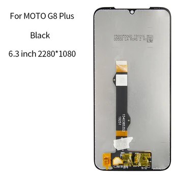 Originalus LCD Motorola Moto G8 Žaisti G8 Plius LCD Ekranas Jutiklinis Ekranas skaitmeninis keitiklis Asamblėjos Juodas Ekranas Bandymas be Įrankių