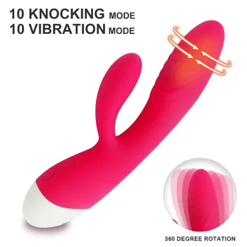 10 Dažnio Įkrovimo Klitorio Masažas Vibratorius Pora Masturbacija Ir Flirto Suaugusiųjų Sekso Žaislai
