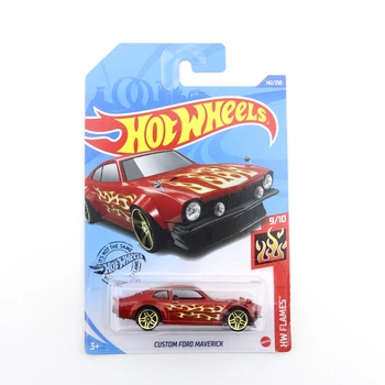 2019-98 2020-142 Originalus Karšto Ratų Mini Lydinio Coupe UŽSAKYMĄ FORD MAVERICK 1/64 Metalo Diecast Modelio Automobilių Vaikams, Žaislų, Dovanų