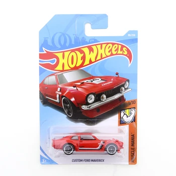 2019-98 2020-142 Originalus Karšto Ratų Mini Lydinio Coupe UŽSAKYMĄ FORD MAVERICK 1/64 Metalo Diecast Modelio Automobilių Vaikams, Žaislų, Dovanų