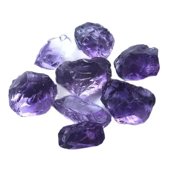 10vnt Natūralių Ametistas Crystal Healing Akmenys